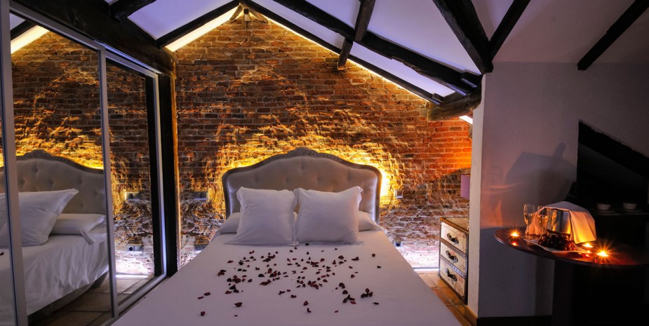 habitación hotel romantico