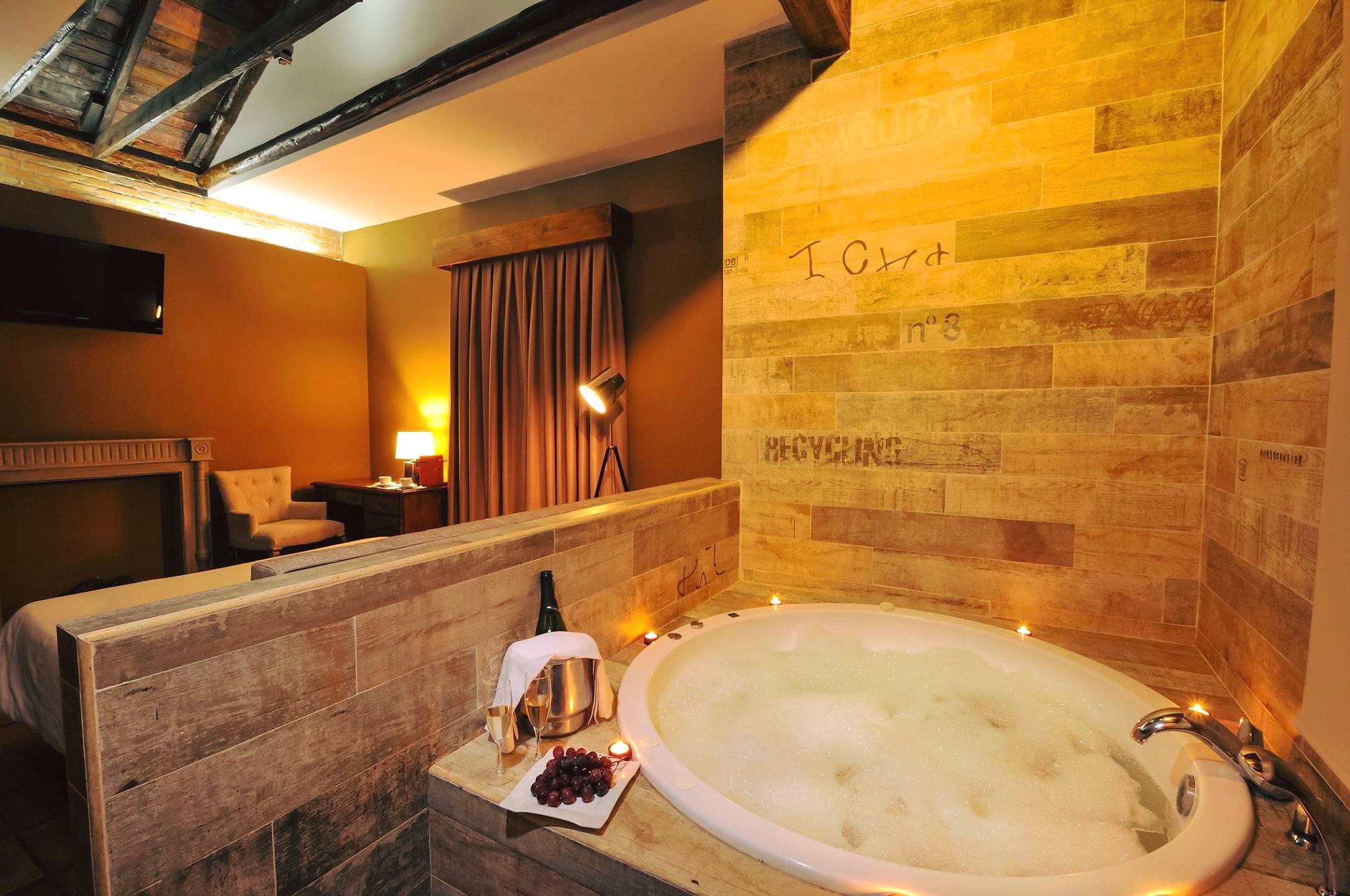Suite con jacuzzi El Descanso en Hotel Rural La Viña, San Rafael