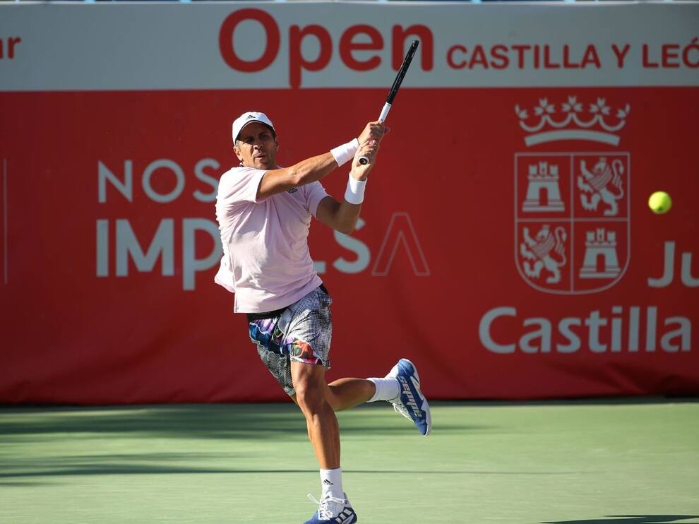 Fernando Verdasco en el Open de Tenis Villa de El Espinar
